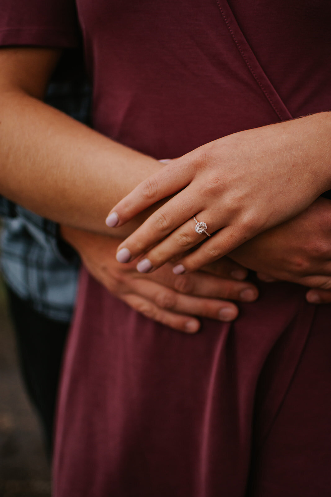 engagement photography ring