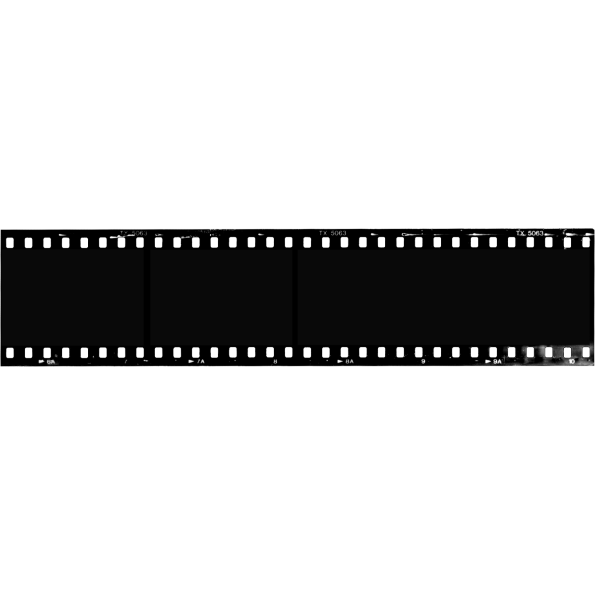 Black film strip