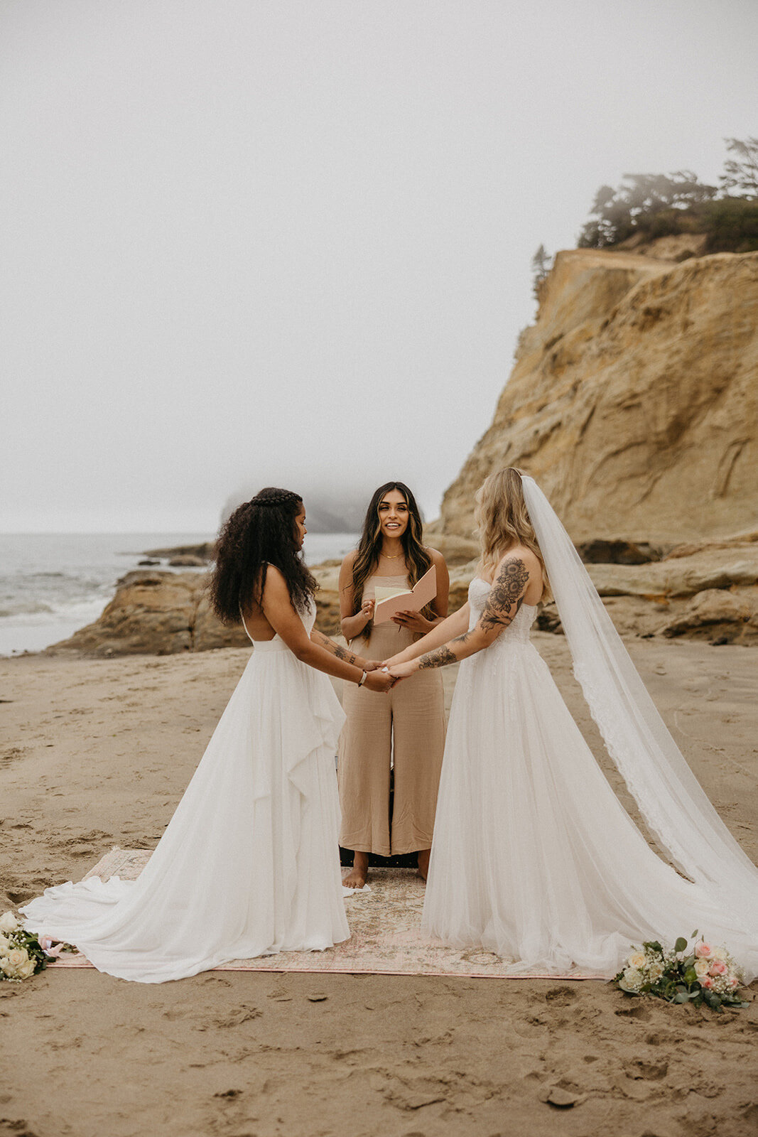 beach elopement