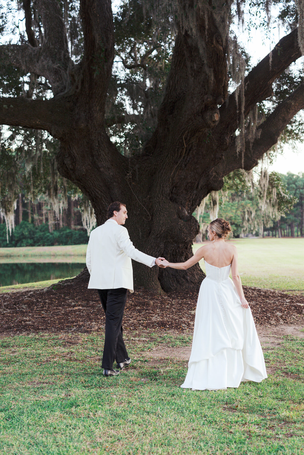 Sunset photos at wingate place in Charleston