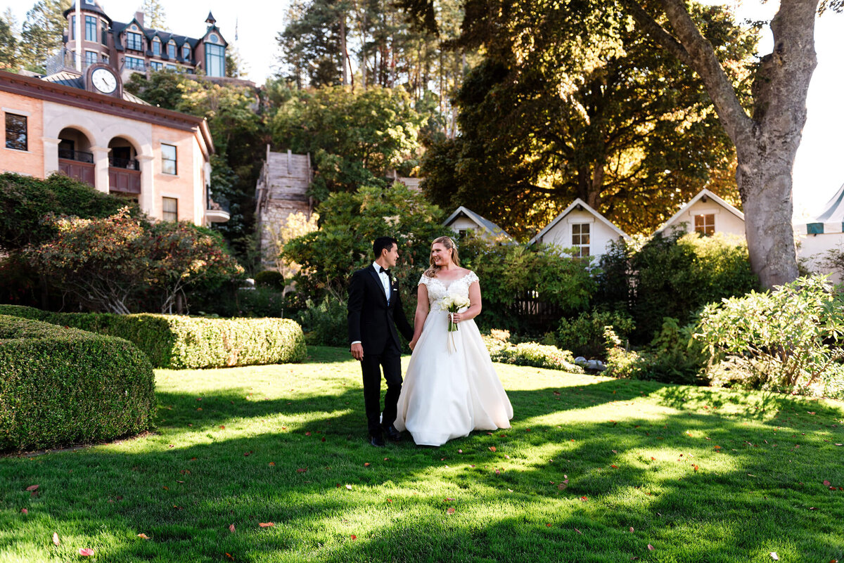 Couple at Roche Harbor Resort