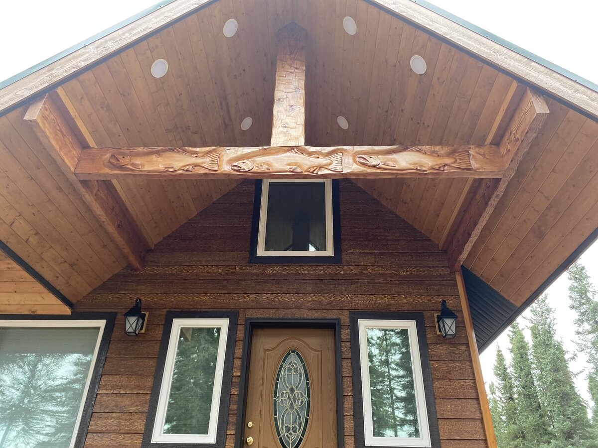 Custom Build Project by Blue River Builders on Alaska's scenic Kenai Peninsula.