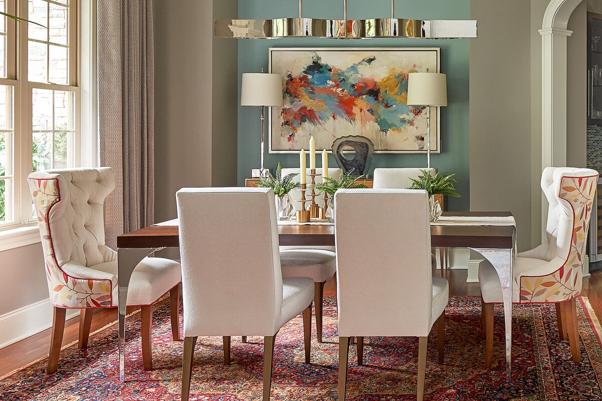 Raleigh Interior Design Dining Room
