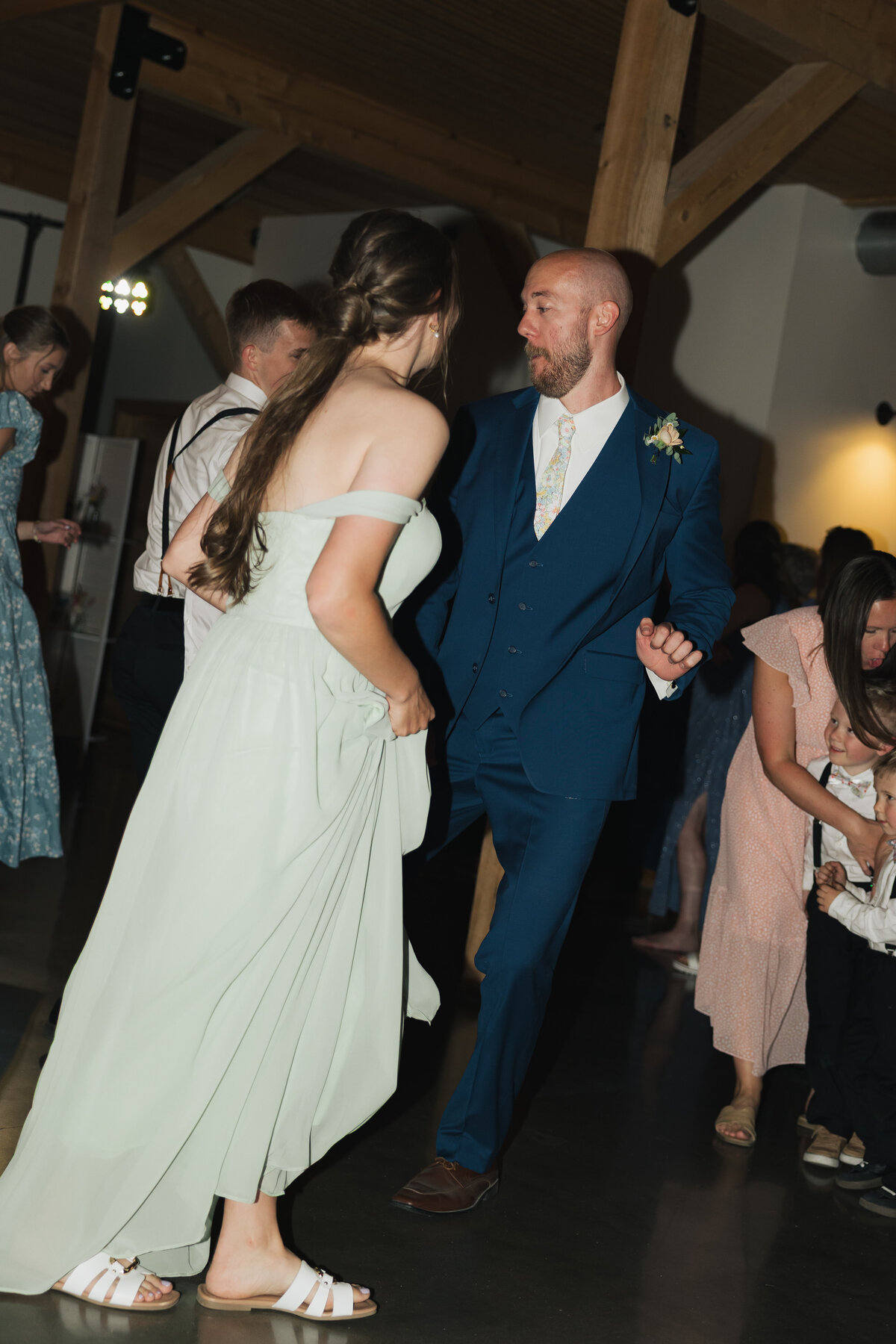 Sydney and Brant's Rustic Midwest Wedding Photography-825