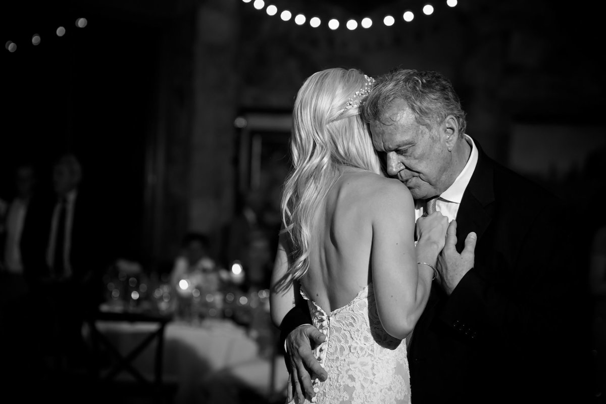 Emotional father daughter dance