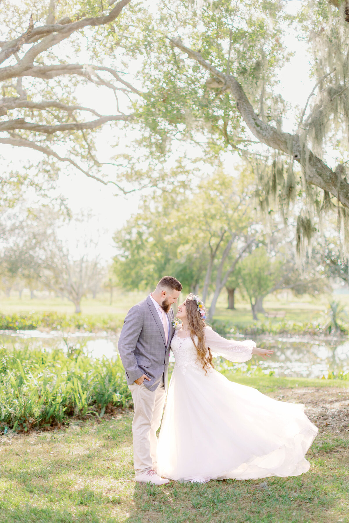 Steve & Peyton - Wedding Portraits - Venetian Center - Leesburg - Tampa Wedding Photographer-91