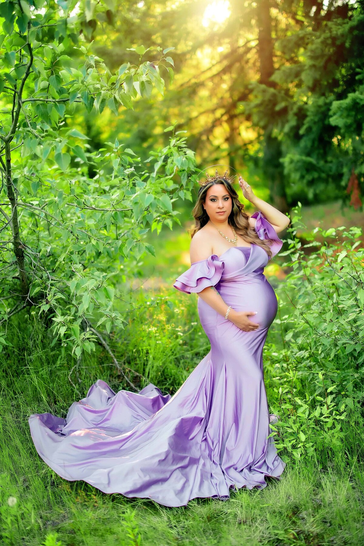 Chicago maternity client closet