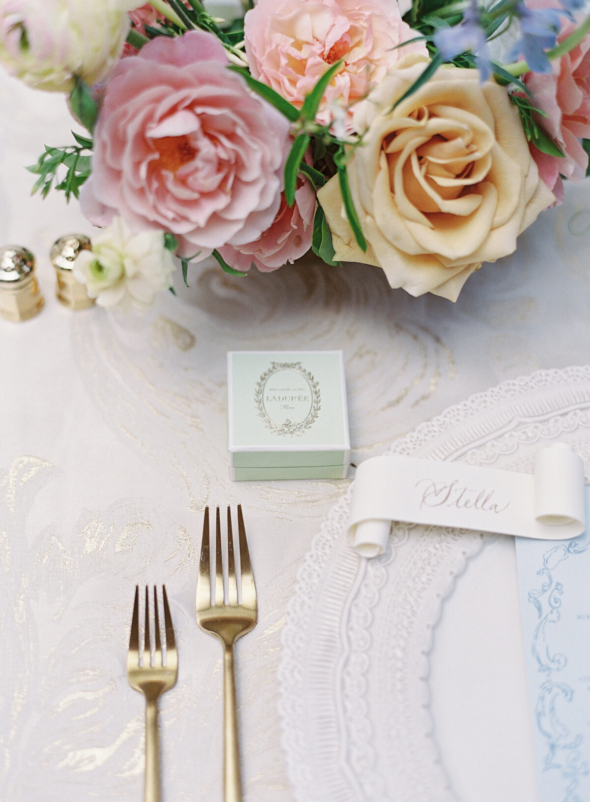 Larz Anderson House Wedding in Washington, D.C. Place Setting