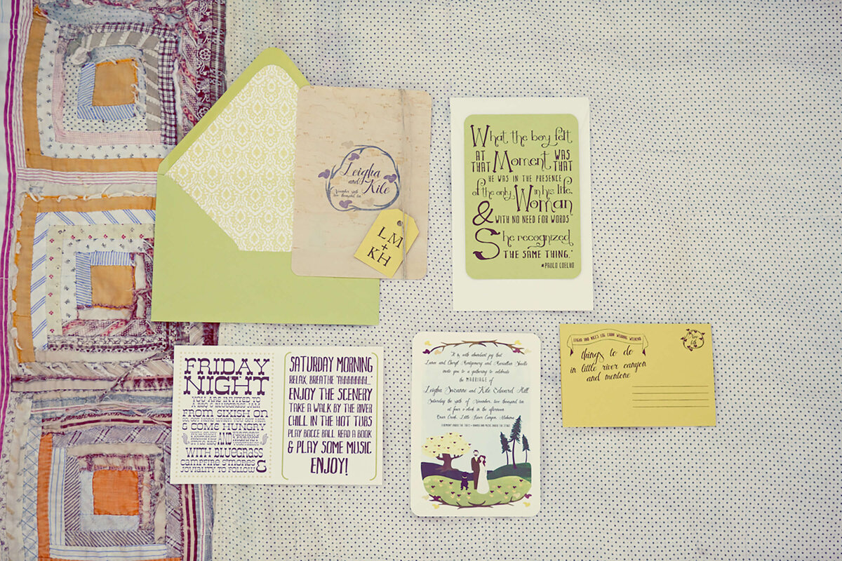 whimsical-cabin-flatlay-invitation-wedding-ampersandink