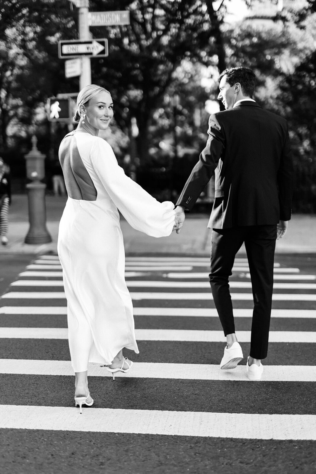 Stylish New York City Engagement Photography 16