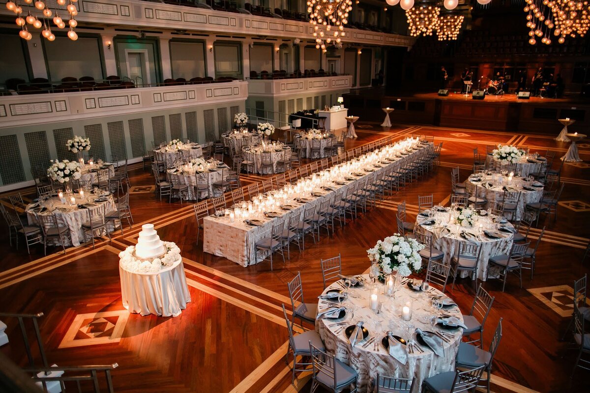 Nashville Symphony Center Schermerhorn wedding reception