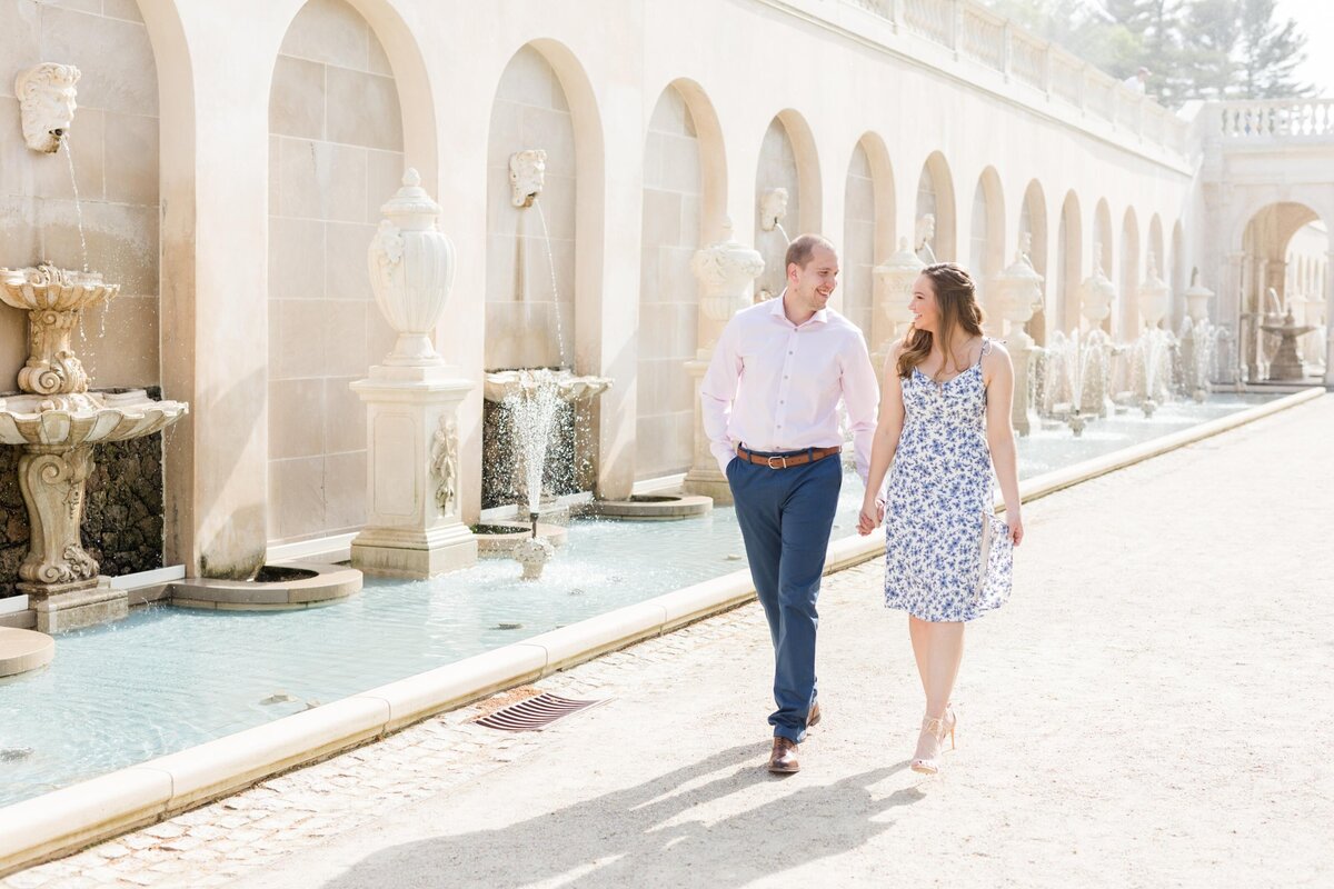Longwood Gardens Engagement-17