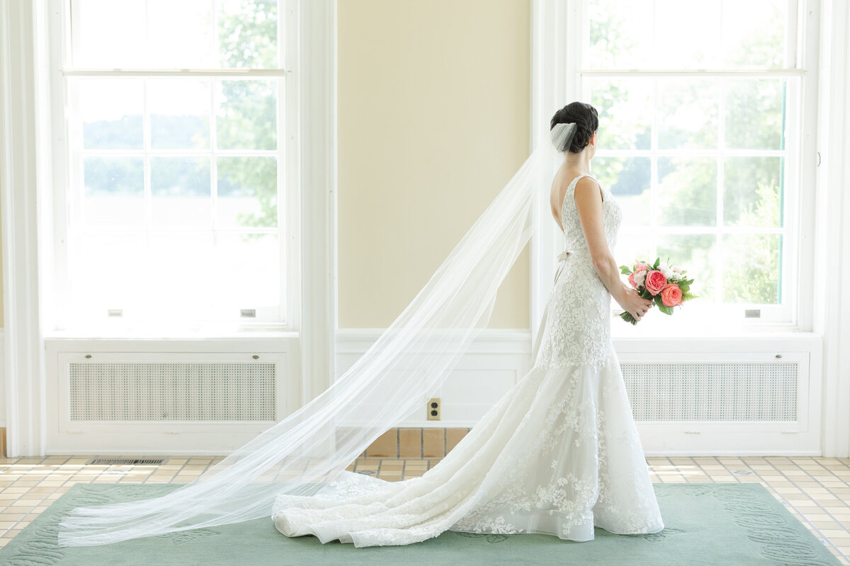 getting ready photo at Bryn Du Mansion in Granville Ohio
