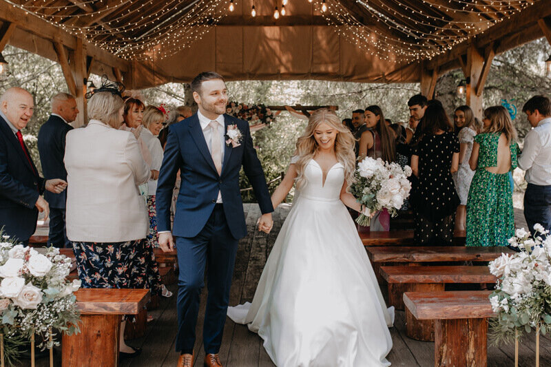 married couple walking