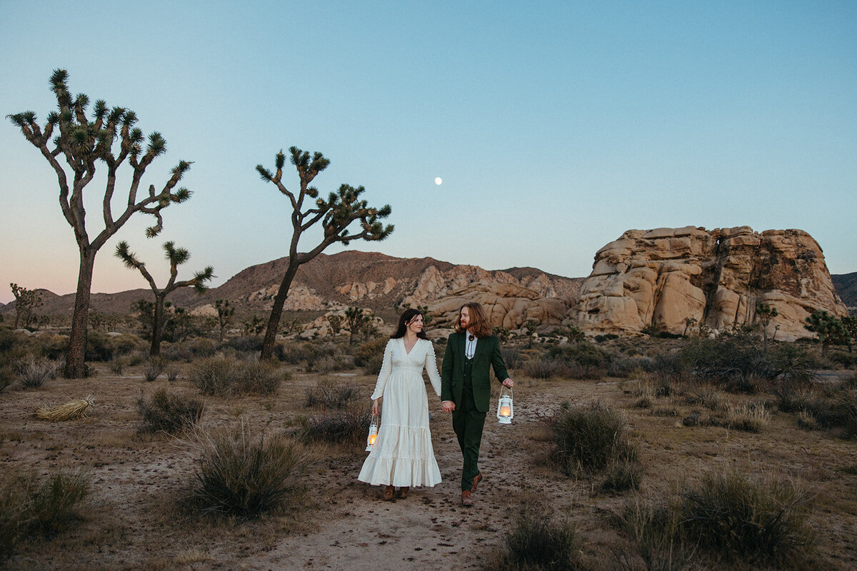 wedding photographer joshua tree