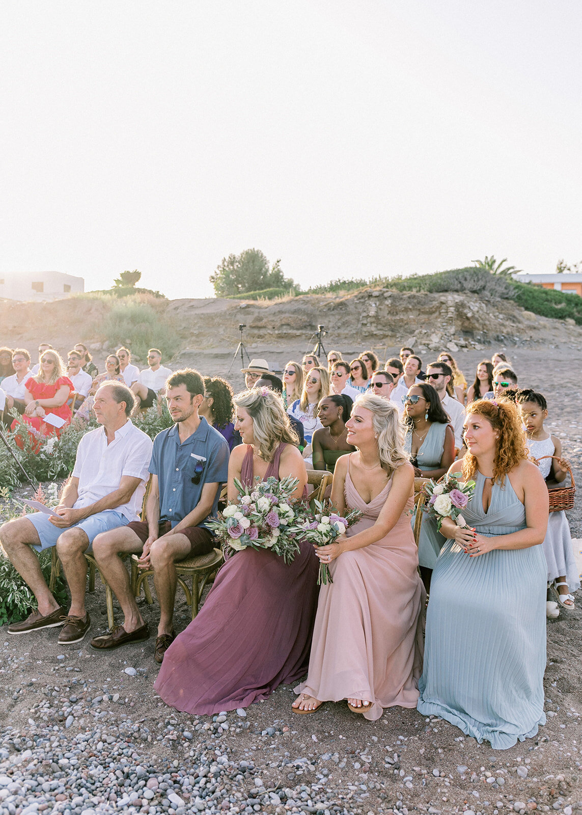beach wedding with bohemian touches in rhodes greece (39)