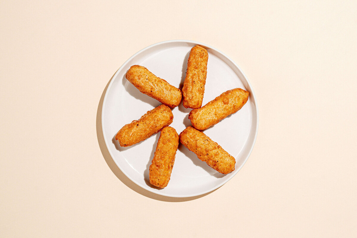 Menu product photography in Columbia, SC