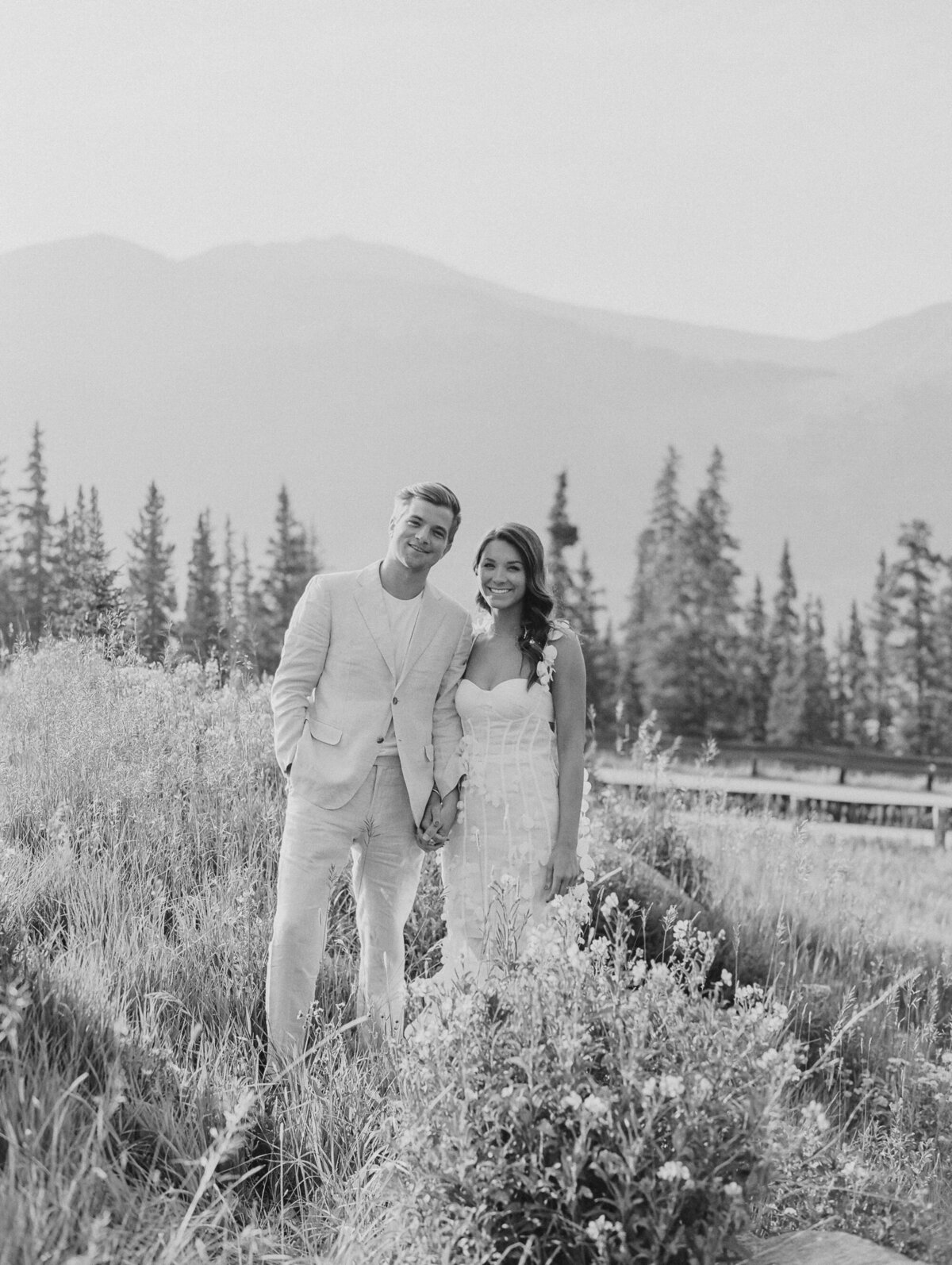 01 Wildflower Mountain Engagement Photography