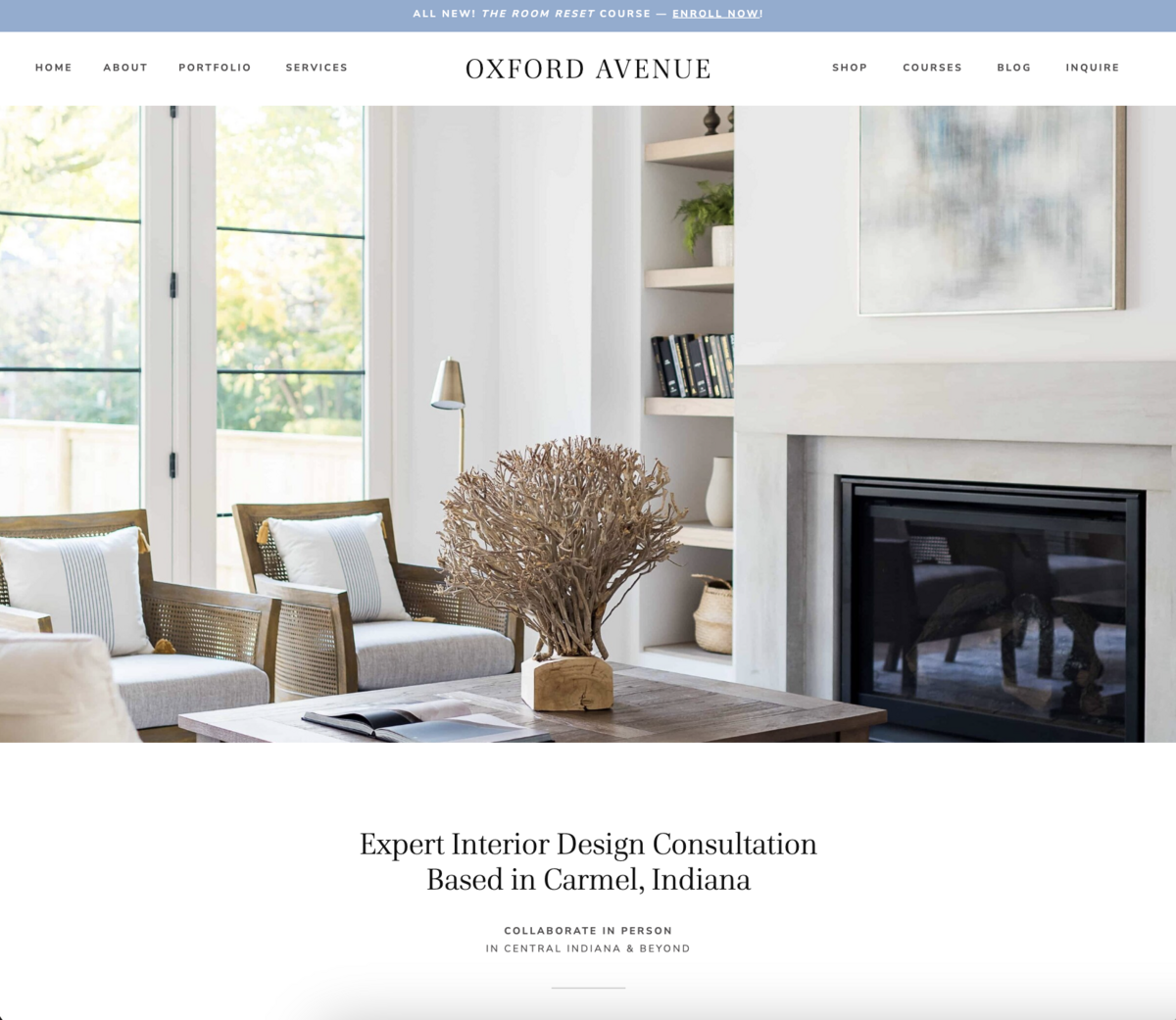 OXFORD AVENUE Interior Design Consultation Carmel, IN