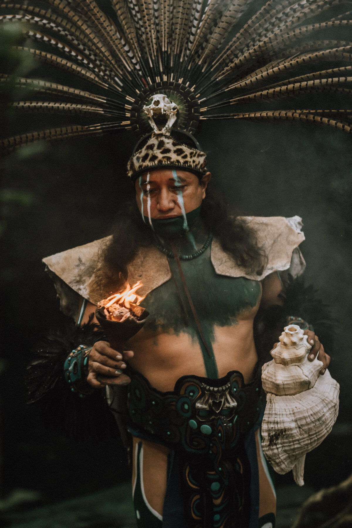 Mayan Wedding Ceremony at a Cenote in Tulum