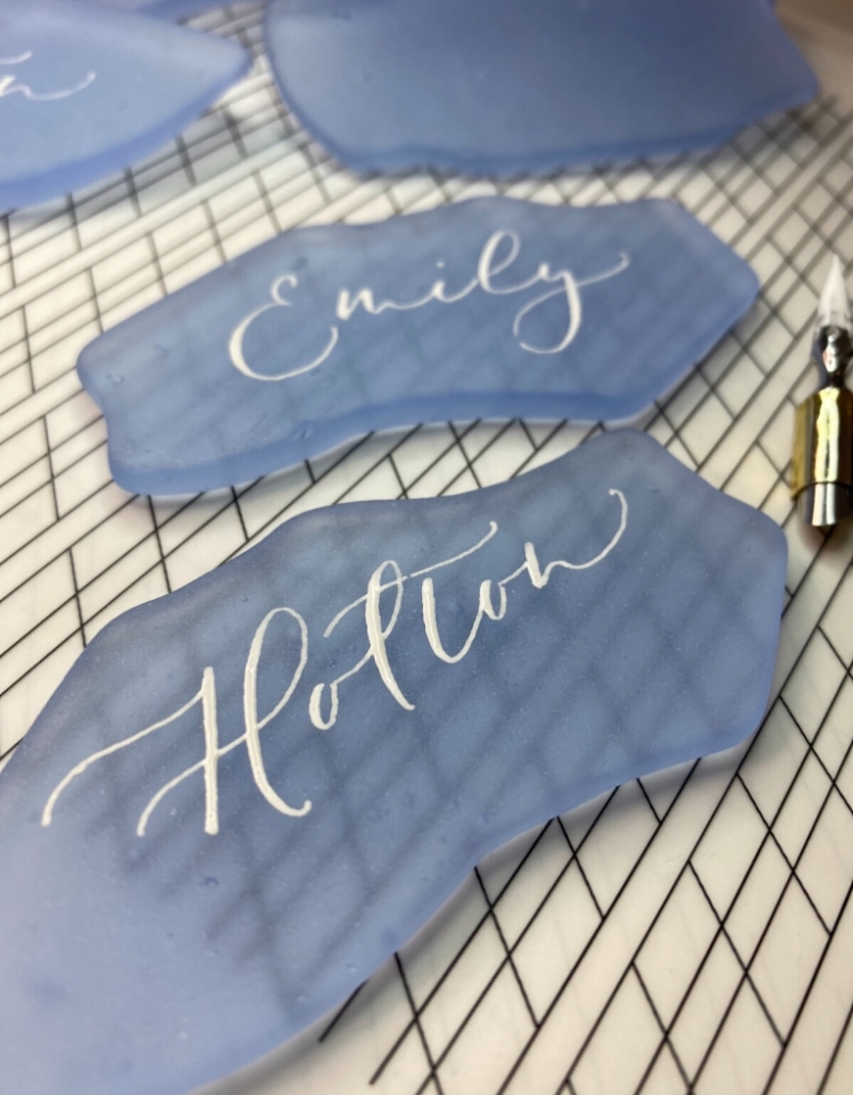custom place card calligraphy