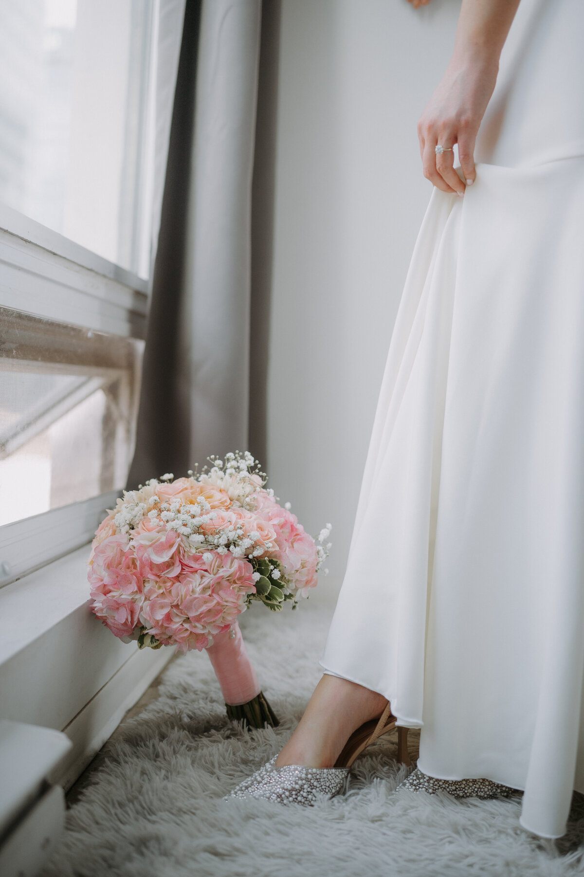 bridal bouquet for edmonton wedding