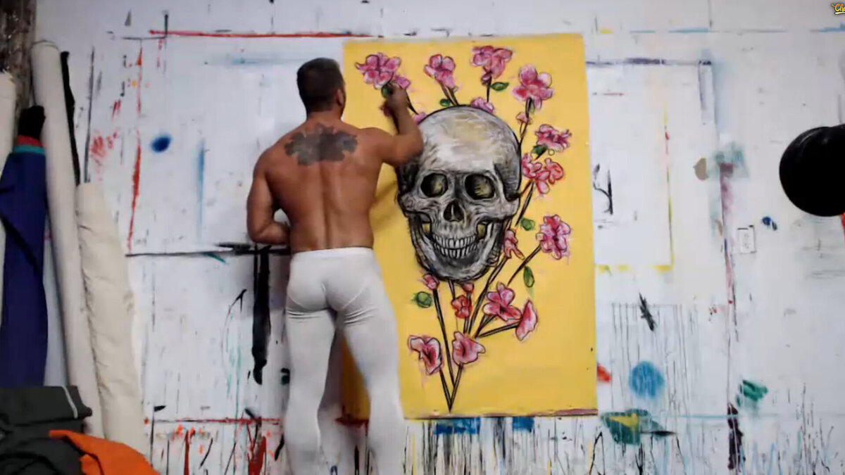 Brent Ray Fraser Live Art Studio Webcam 48