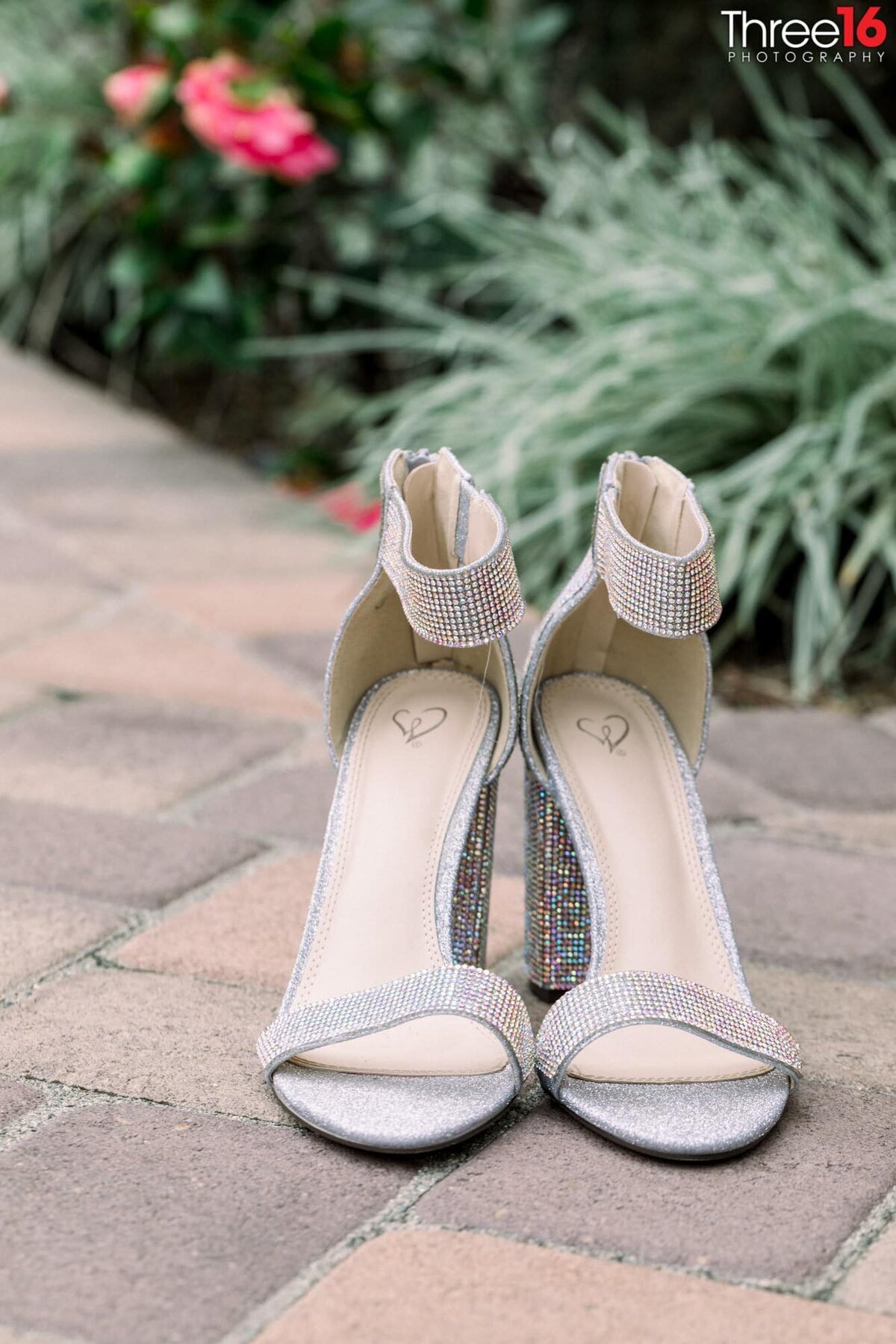Bride's wedding day shoes