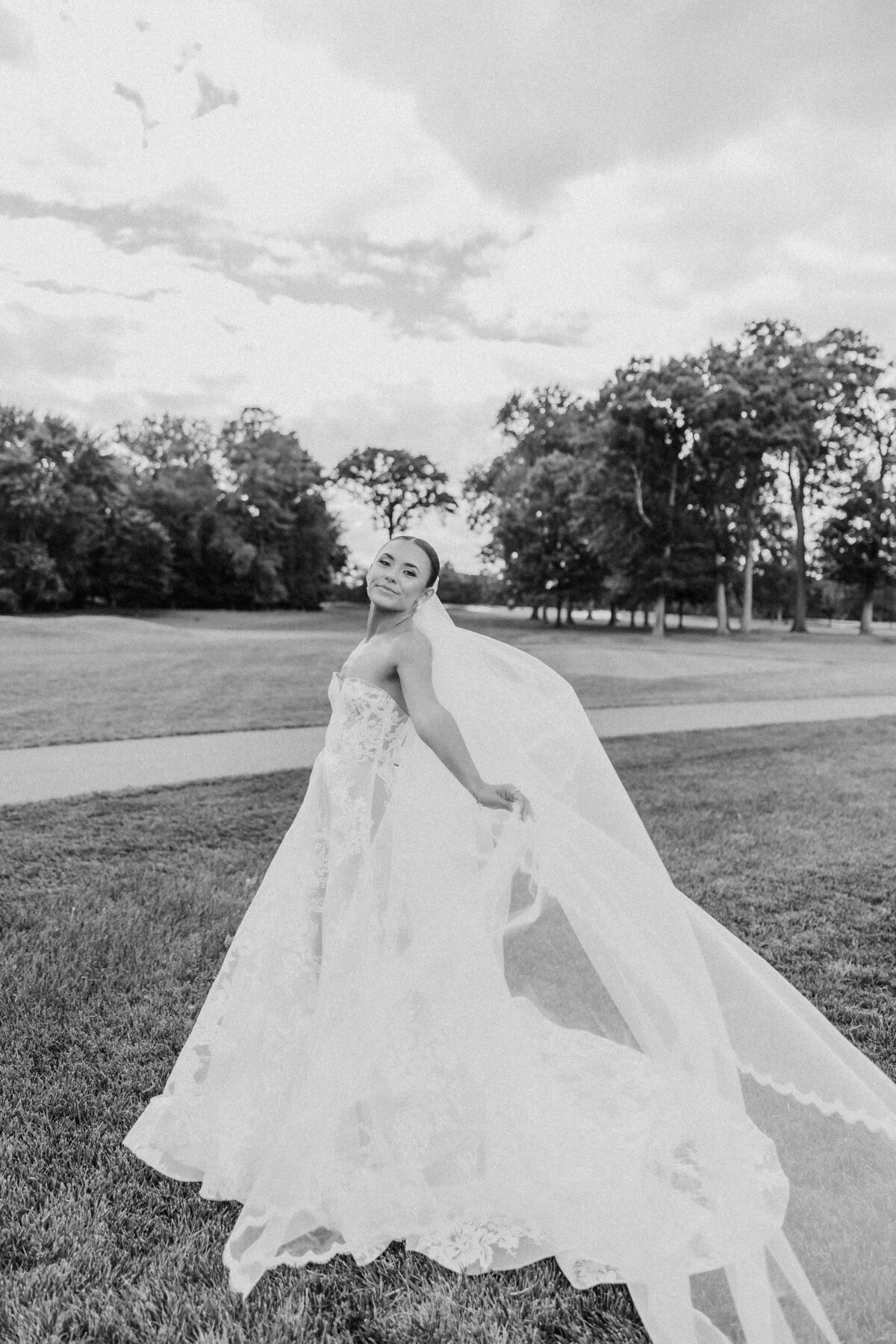 Pine Lake Country Club Bridal Wedding Portraits K. E. Rogers Photography-9