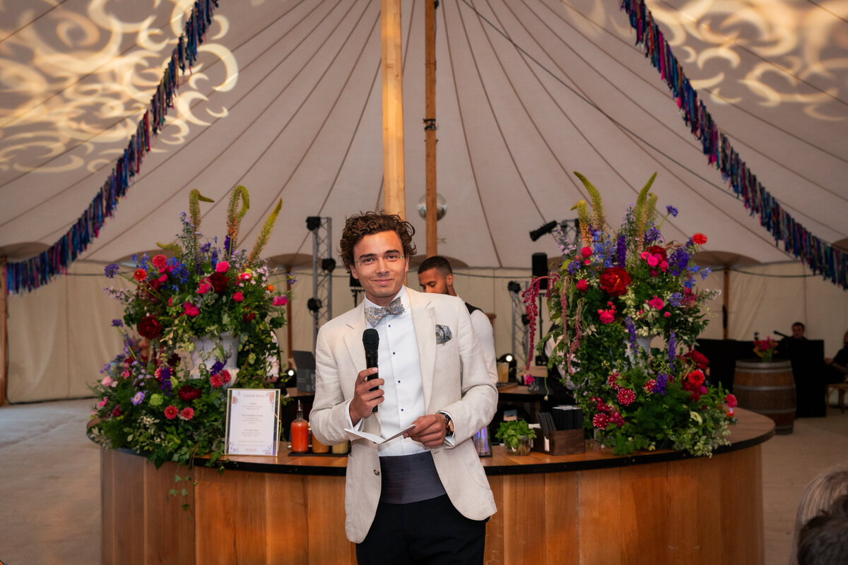 40 speeches-in-marquee-for-21st-birthday-party