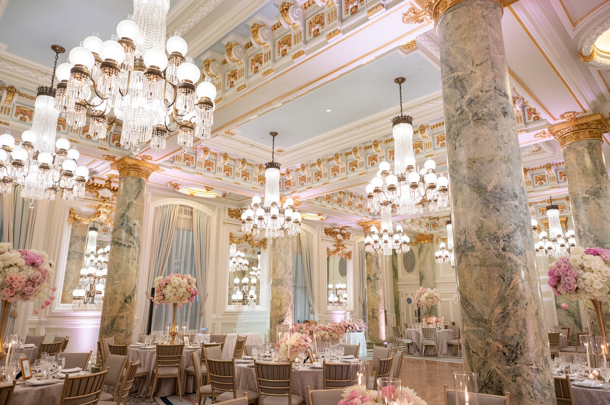 Willard Washington DC wedding crystal room