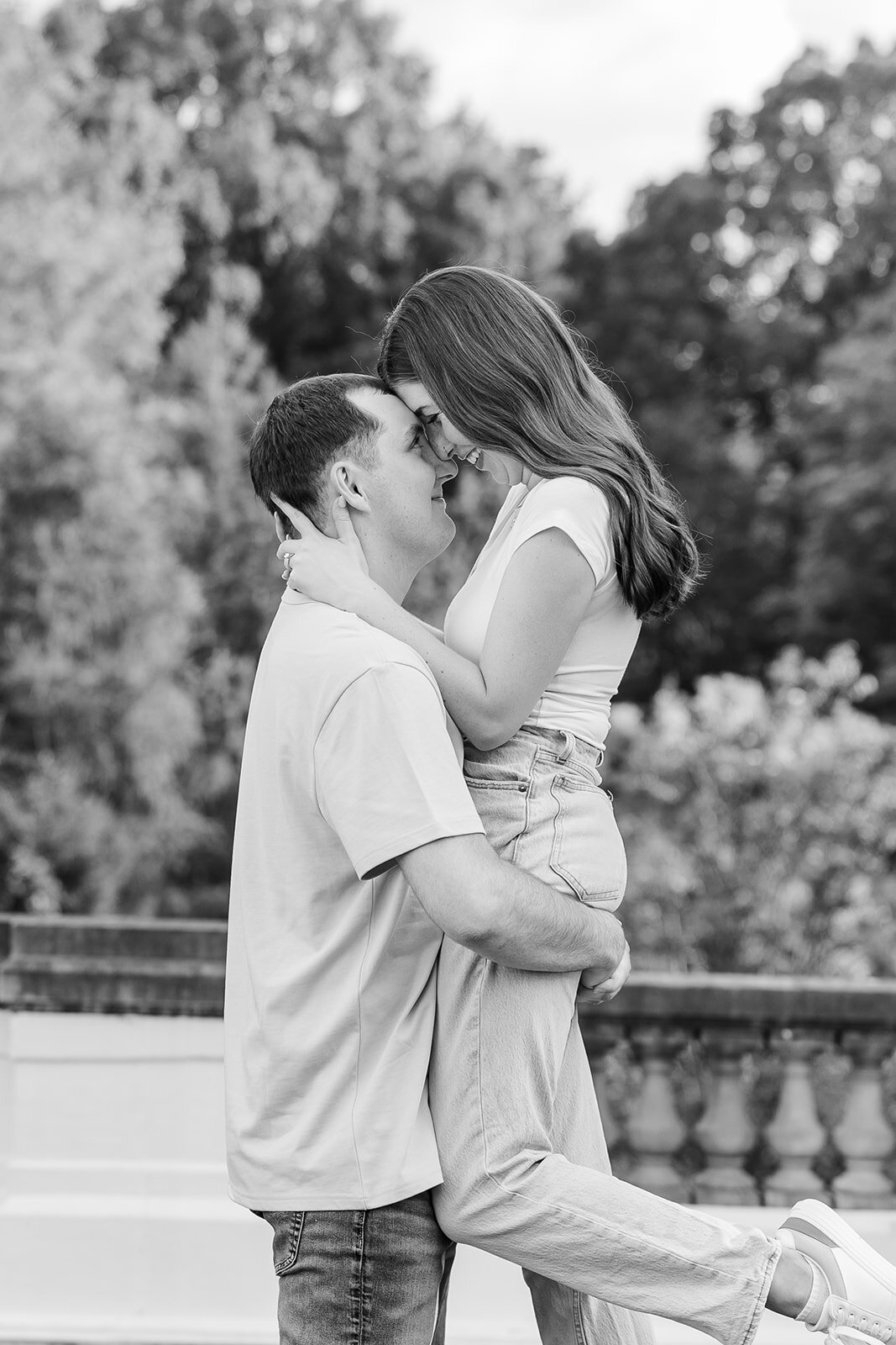 Alexis Fox Photography + Indianapolis + Indiana + Engagement Session + Newfields (28 of 37)