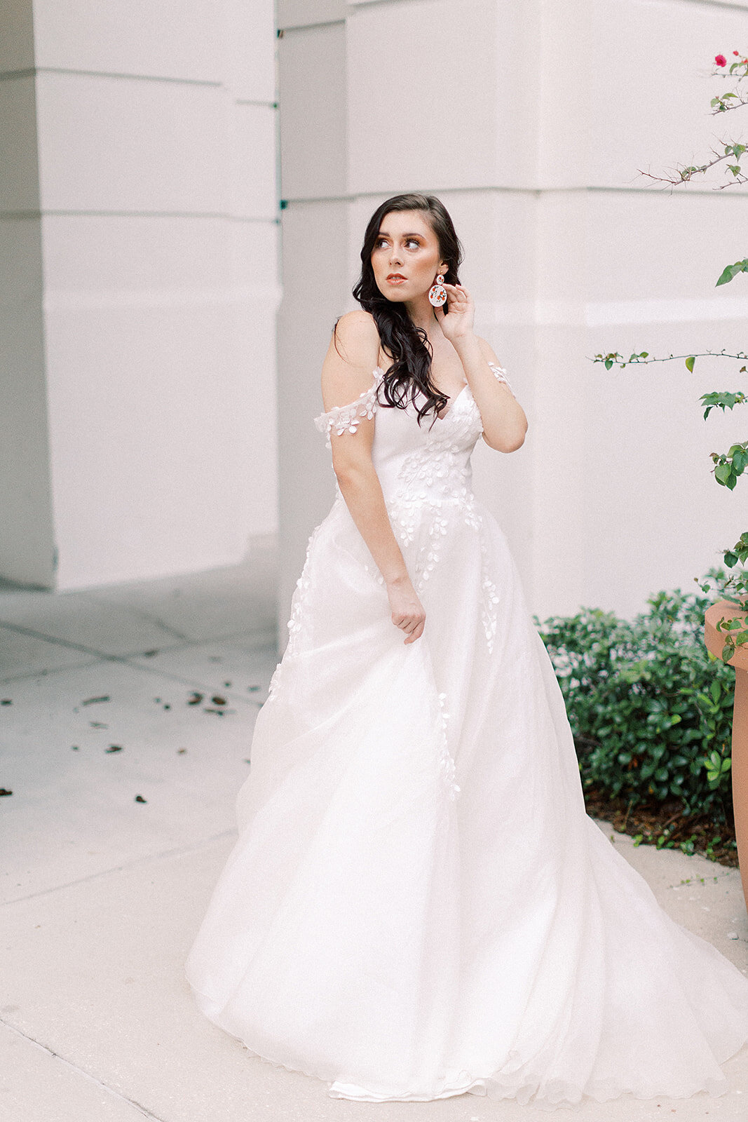 White Blossom Bridal x GAD Artistry Orlando Wedding Bride Editorial Photographer Casie Marie Photography-76