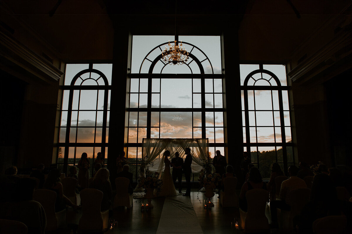 Swaneset Bay Resort Wedding Ceremony Vancouver Photographer