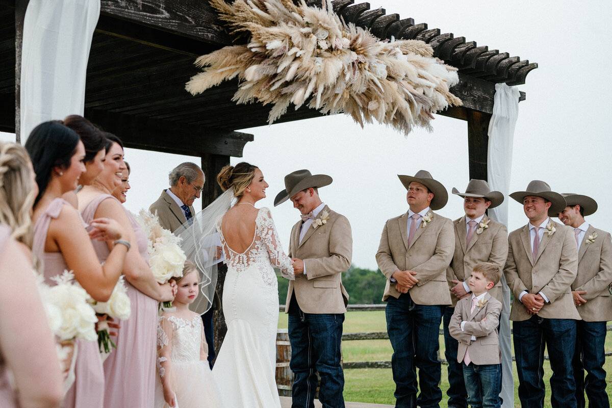 college station country wedding