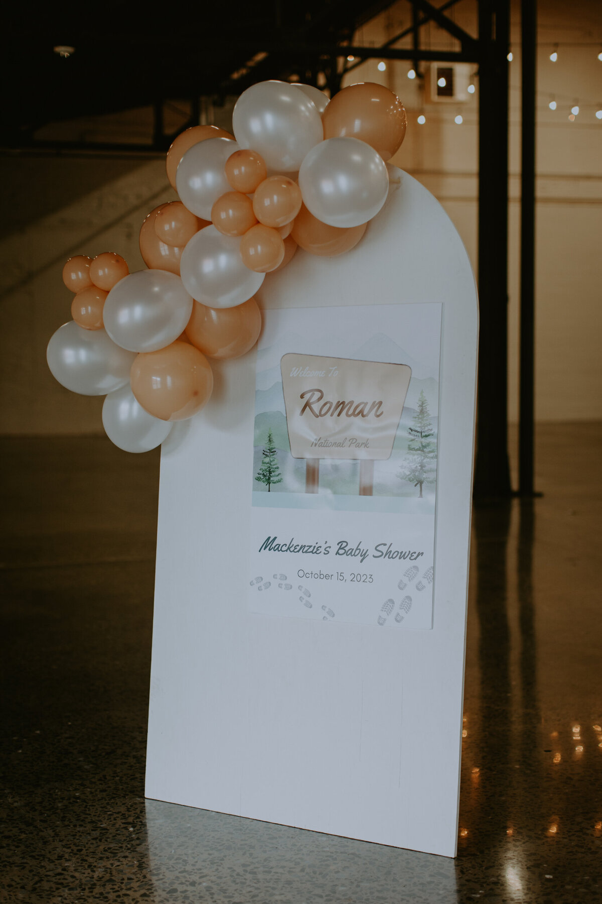 Mayes Baby Shower - Arch(1)