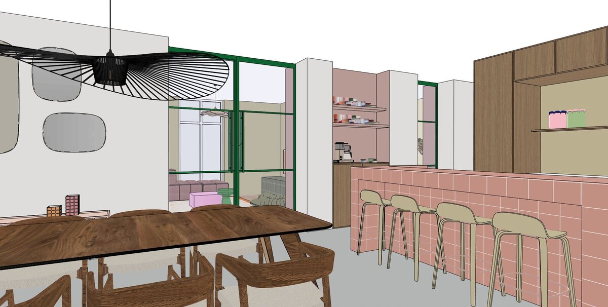 Interieurontwerp keuken Nine Dots