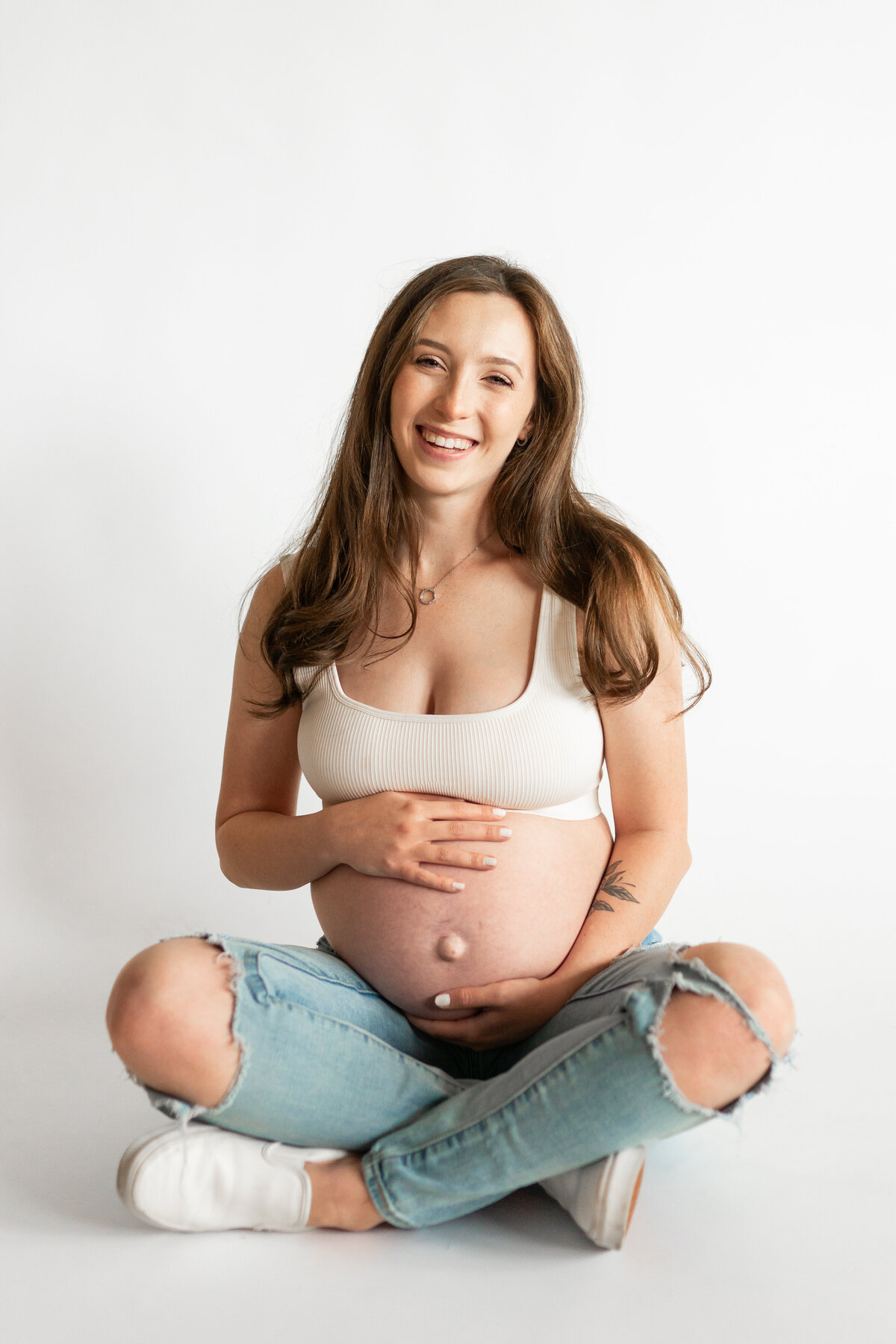 Austin Texas Maternity Studio Photo