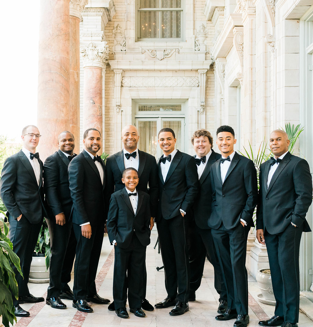 Groomsmen portraits