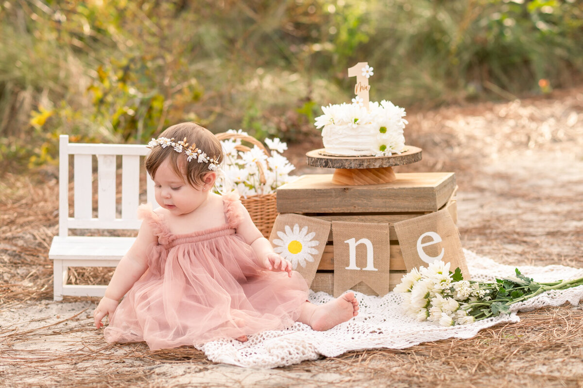 Cake Smash Session at Wekiwa State Park, Fl