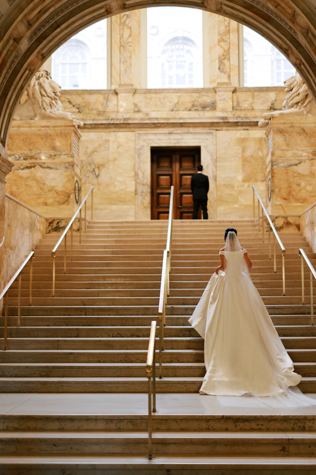 Elegant Boston Public Library Wedding Photography 25