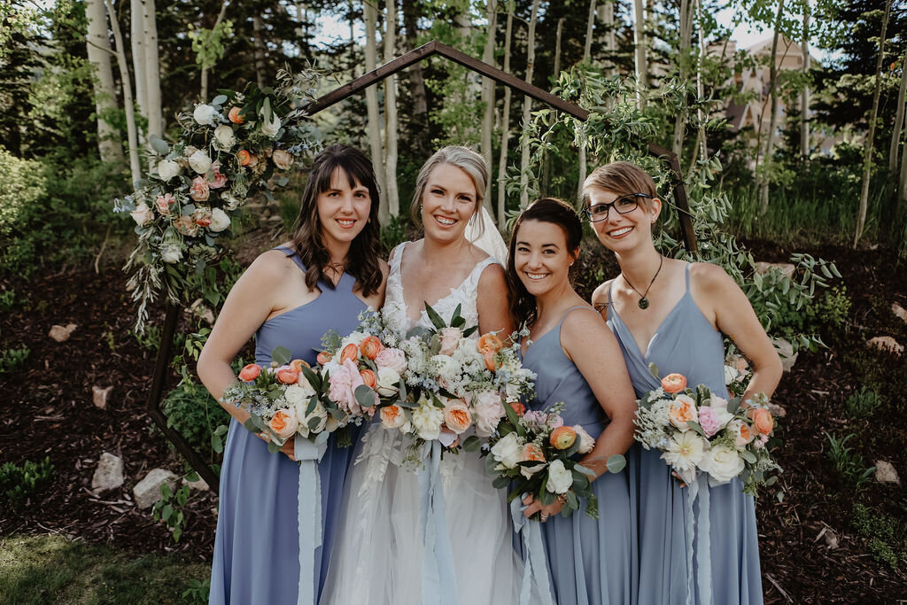 bride-and-bridesmaids