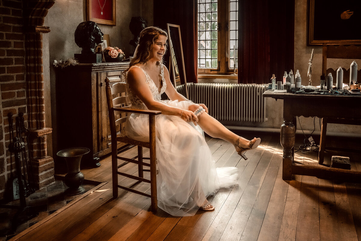 bruidsfotografie kasteel Dussen