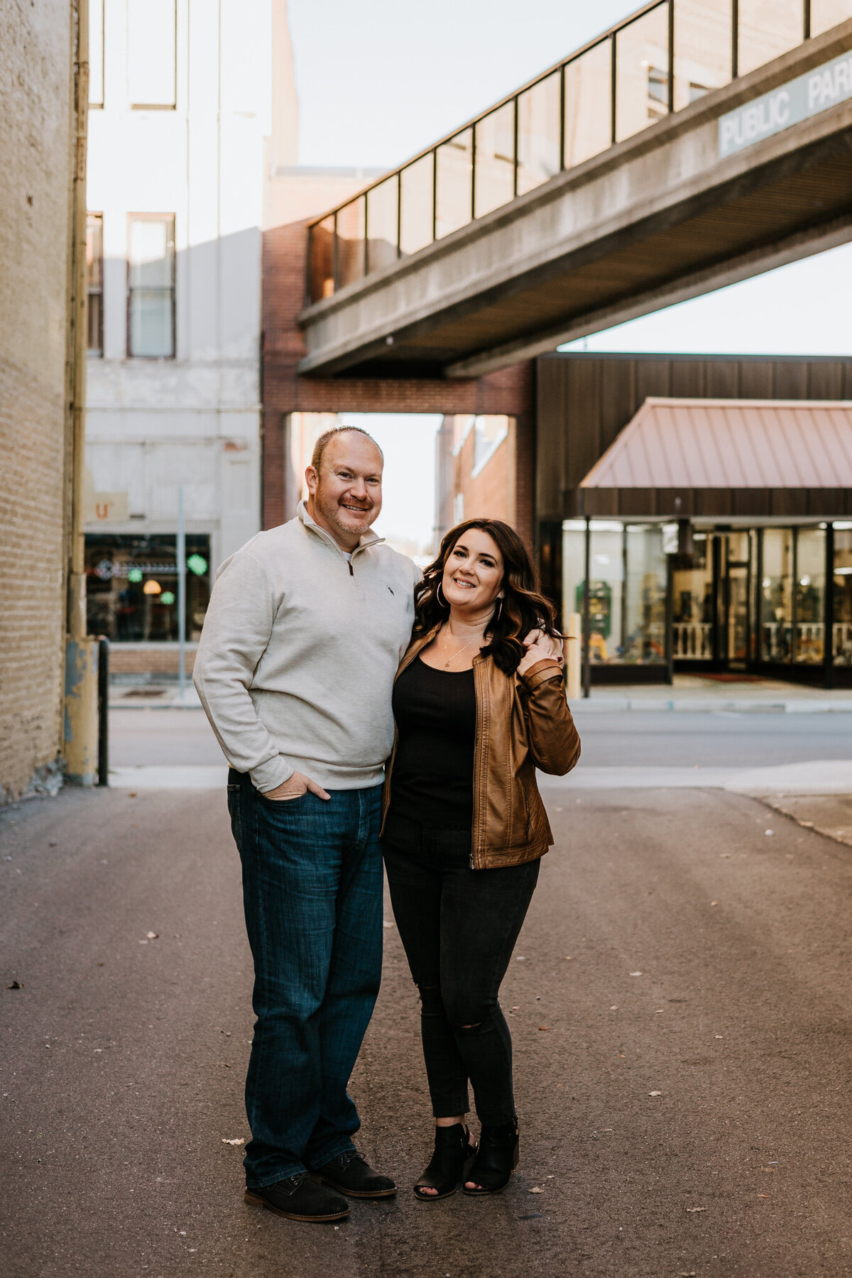 Downtown photoshoot