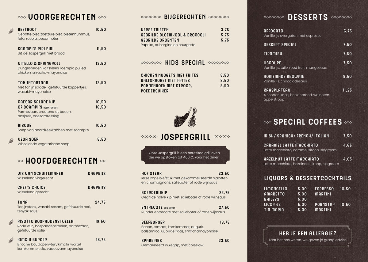 HVH_menukaart_Diner Herfst 20252