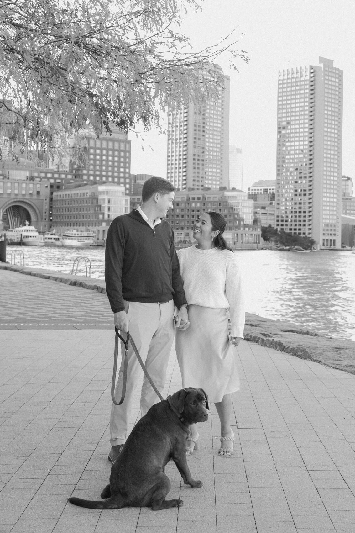 Boston Seaport Engagement Photos-New England Wedding Photographer-19369