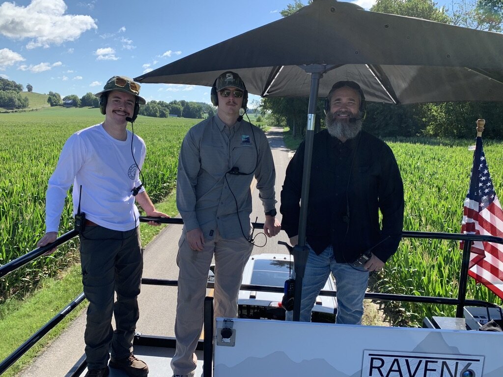 The crew of Raven 6 Rising