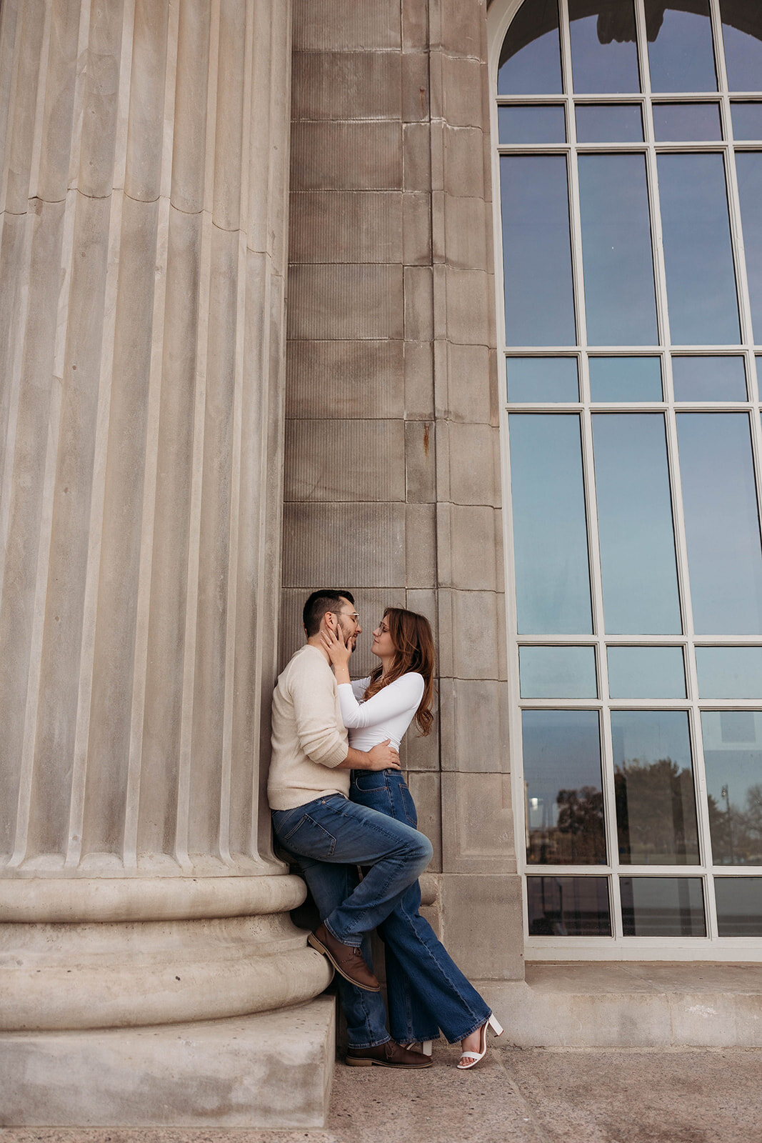 Michigan Central Station Engagement Session Detroit Michigan K. E. Rogers Photography-48