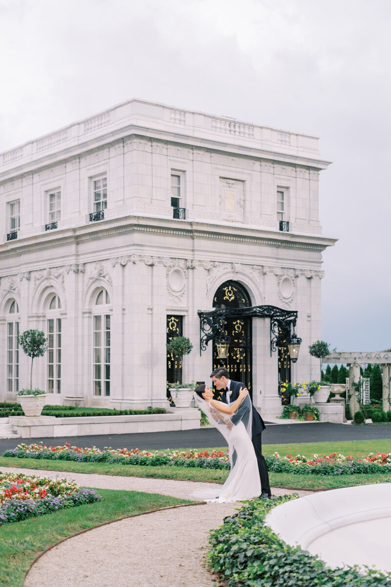 Rosecliff Mansion Wedding-9485