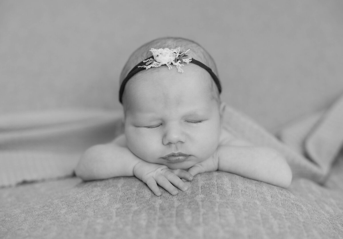 Modern Lifestyle Newborn Photography Hanover Pennsylvania BW